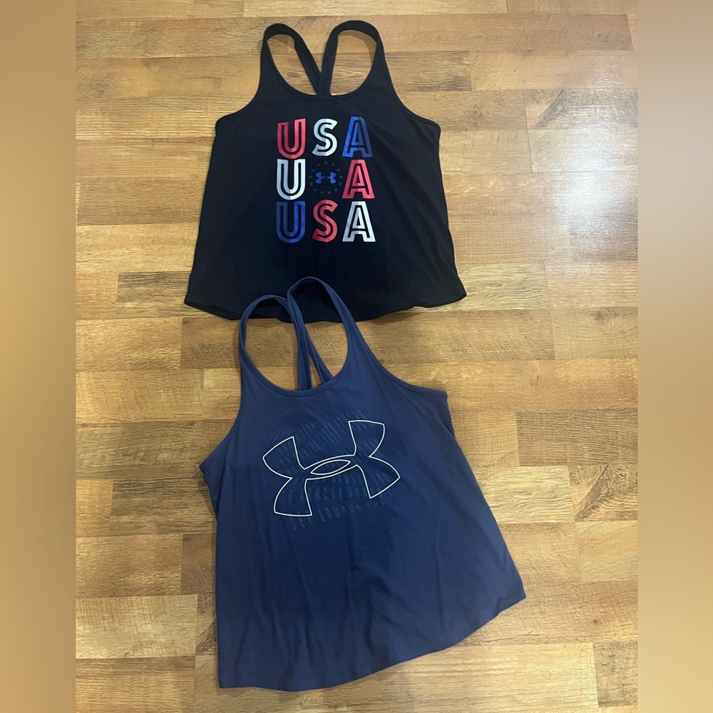 Woman’s razorback tanks